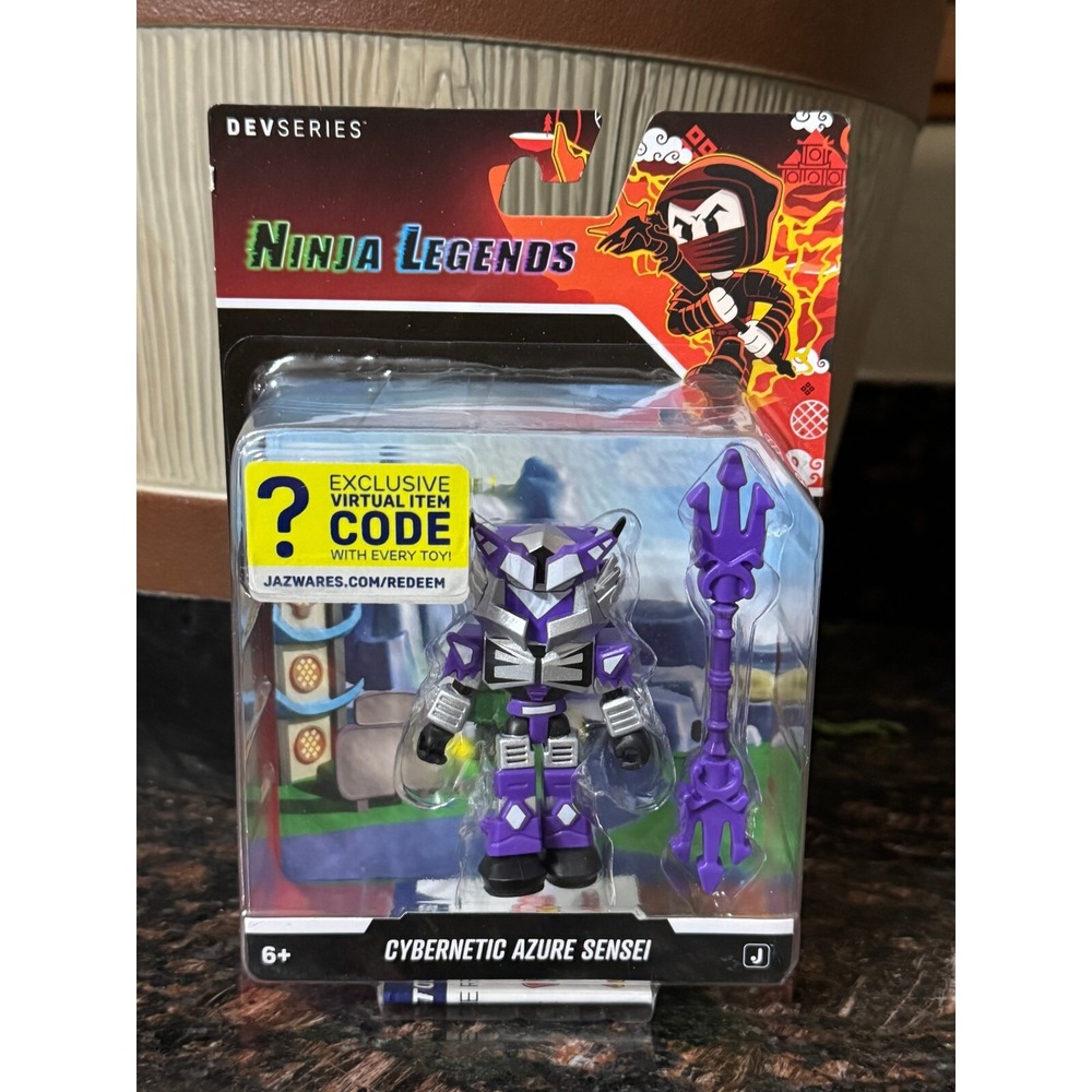 Jazwares Roblox Ninja Legends Cybernetic Azure Sensei Action Figure DSF3#028